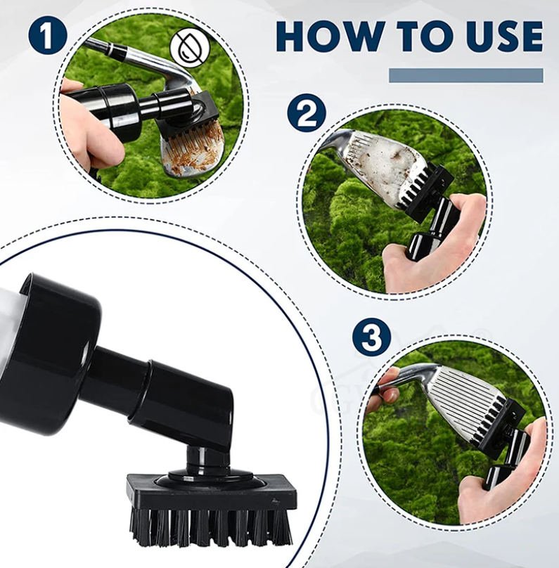 Hydro-Scrub Pro Golf Brush