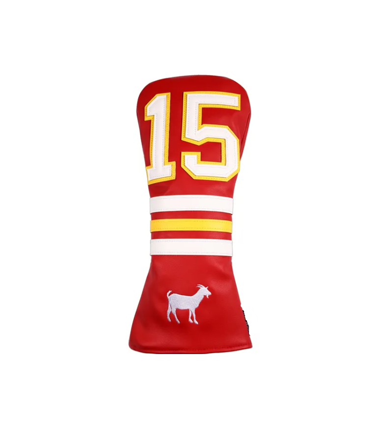 #15 Mahomes Driver Headcover (Red)