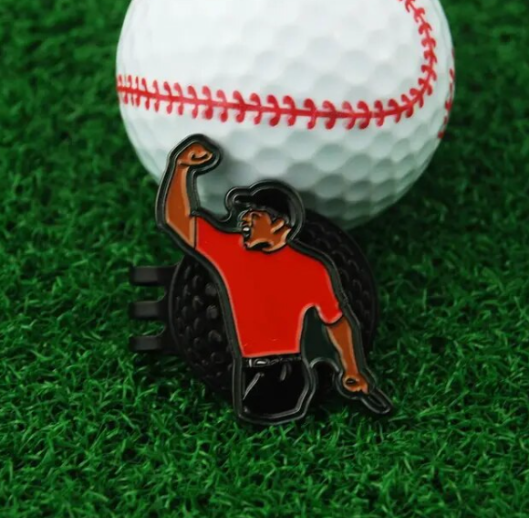 'Tiger Fist Pump' Golf-Ball Markers