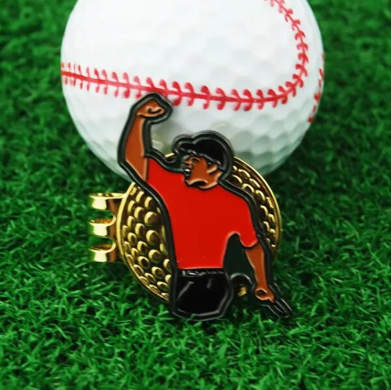 'Tiger Fist Pump' Golf-Ball Markers