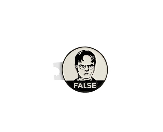 Dwight Schrute Golf-Ball Marker