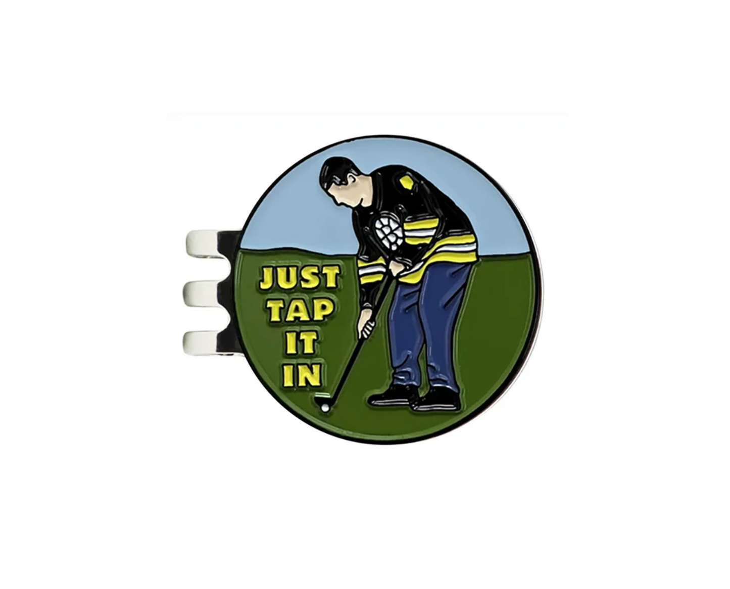 Just-Tap-it-In Golf-Ball Marker