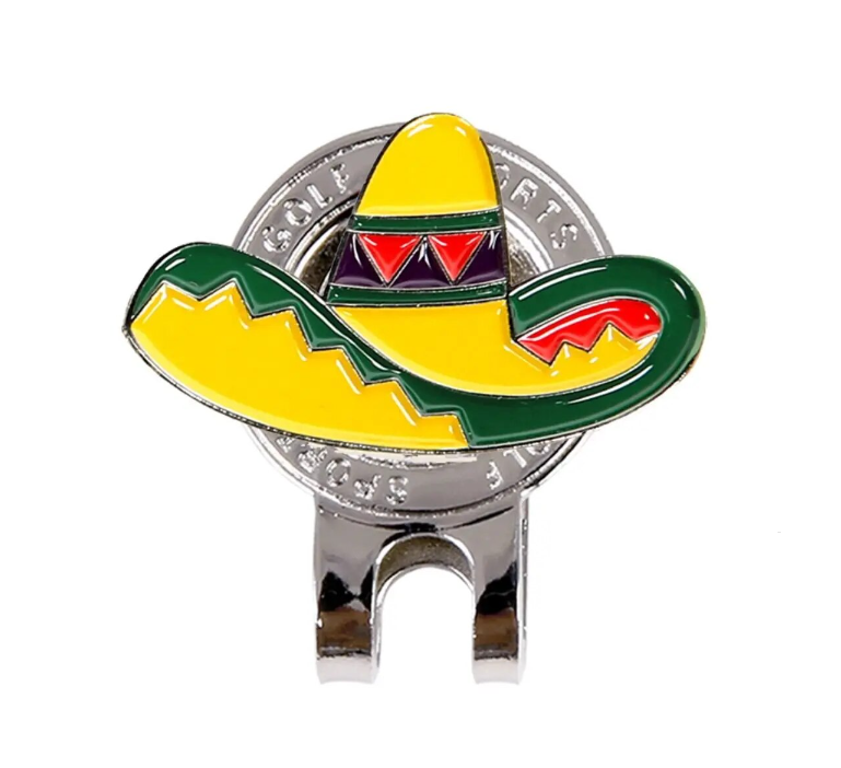 Sombrero Golf-Ball Marker