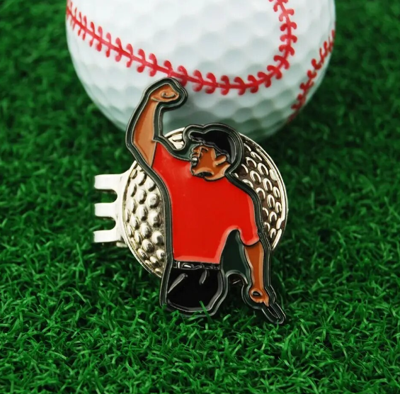 'Tiger Fist Pump' Golf-Ball Markers