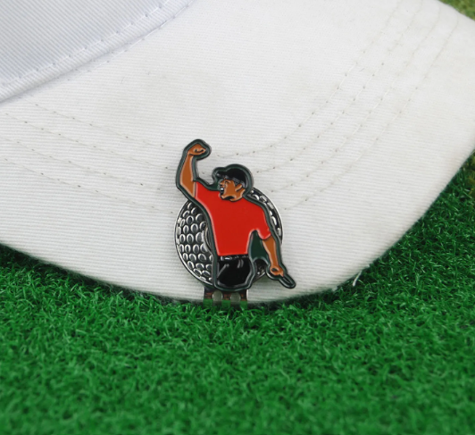 'Tiger Fist Pump' Golf-Ball Markers